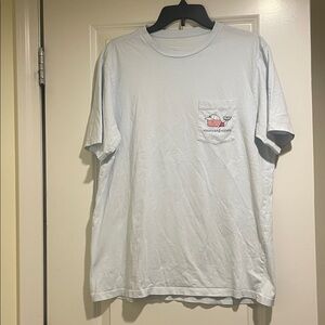 Vineyard Vines Light blue Tee with Subtle Logo
